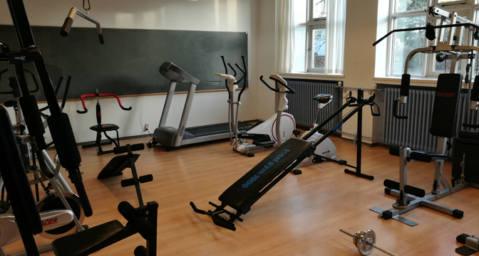 Fitness-lokalet i FIK